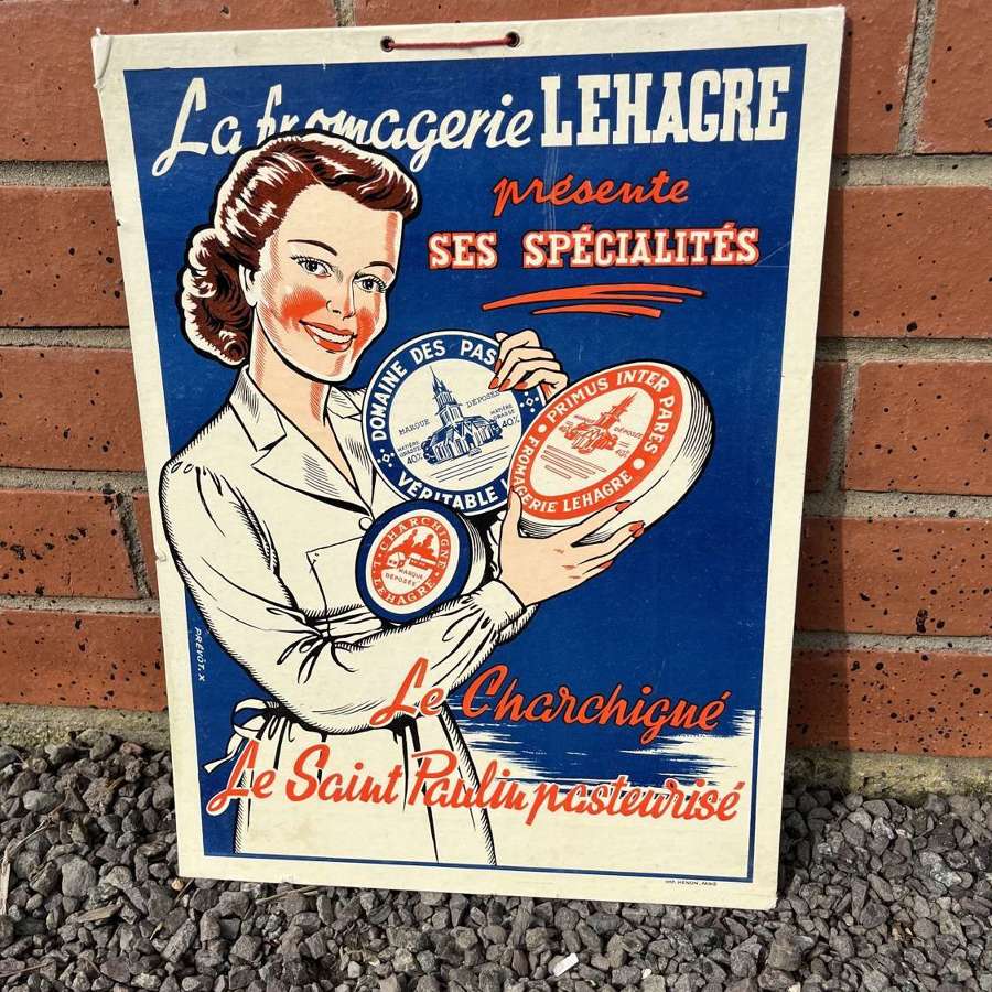 Le Charchigne French Advertising Card