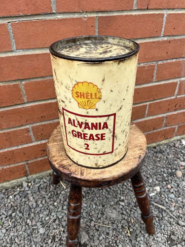 Shell Alvania Grease Tin