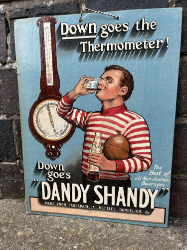 Dandy shandy Card Advert