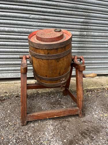 Hathaway Wooden Butter Churner
