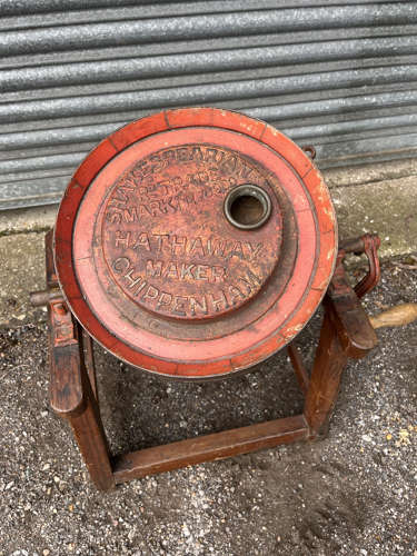 Hathaway Wooden Butter Churner