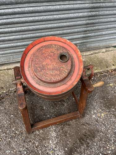 Hathaway Wooden Butter Churner