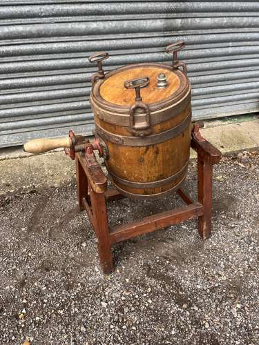 Hathaway Wooden Butter Churner