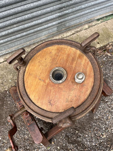 Hathaway Wooden Butter Churner