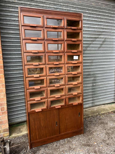 Drapers Shop Display Cabinet