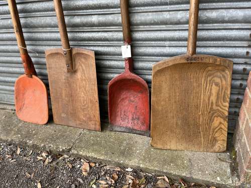 Various Grain Shovels