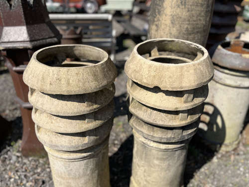 Chimney Pots Pair