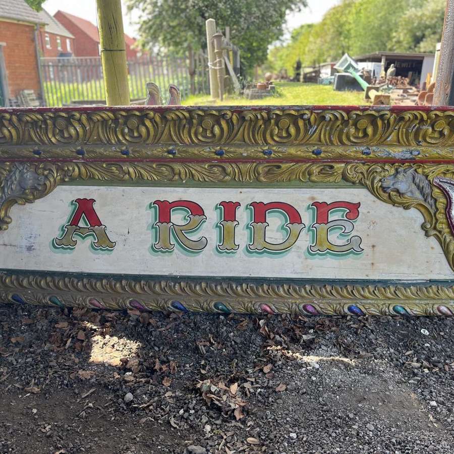 Fairground Galloper Rounding Board