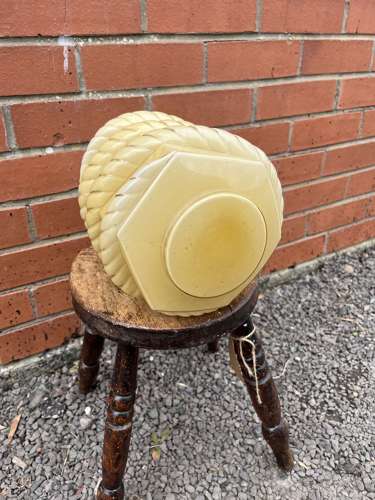 Rope Decoration Glass Lampshade
