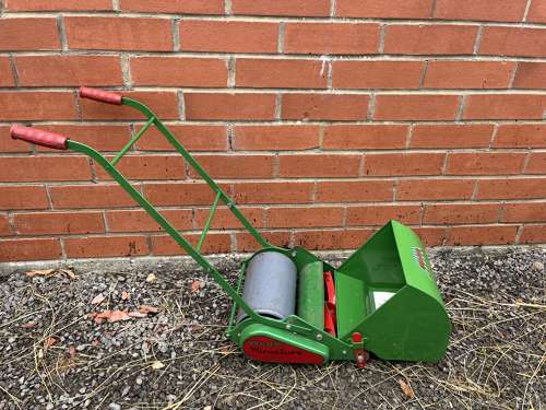 Webb Tinplate Toy Lawn Mower