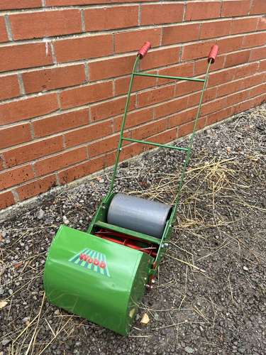 Webb Tinplate Toy Lawn Mower