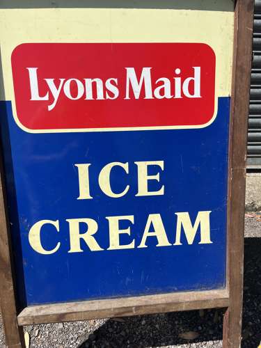 Lyons Maid Ice Cream Board