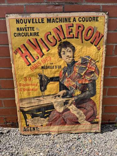 H.Vigneron French Advertising Poster