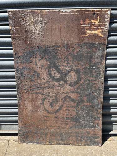 Board Of Trade Labour Exchange Enamel Sign
