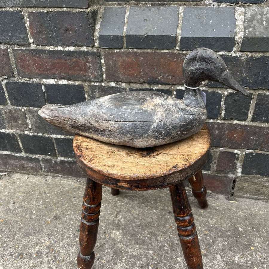 Wooden Decoy Duck