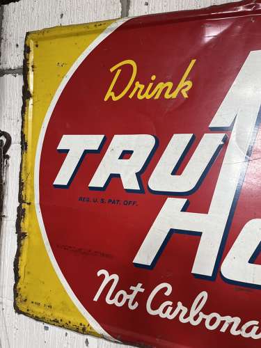 American Tin Tru-Ade Sign