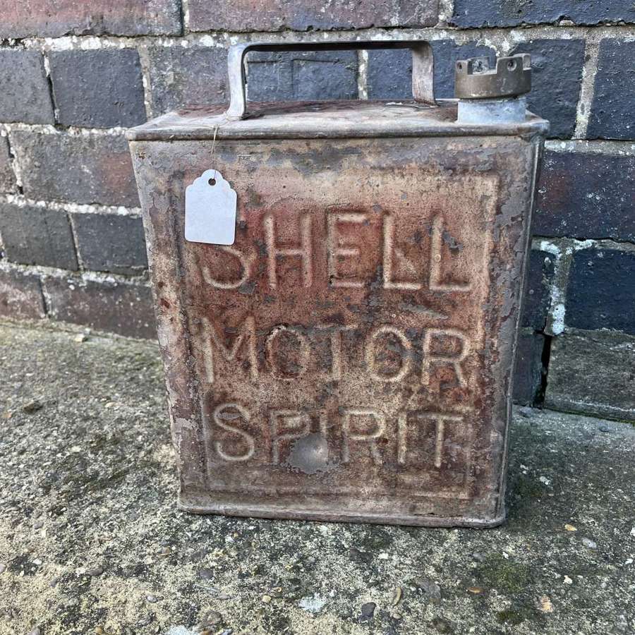 Shell Motor Spirit Tin