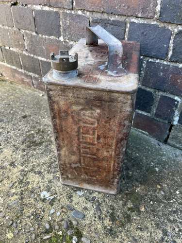 Shell Motor Spirit Tin