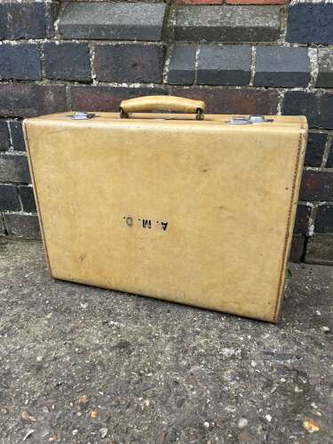 Pigskin Suitcase
