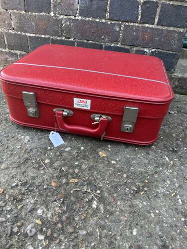 Red Carry On Suitcase
