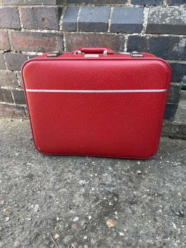 Red Carry On Suitcase