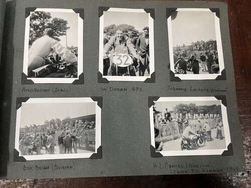 Freddie Frith Photograph Album
