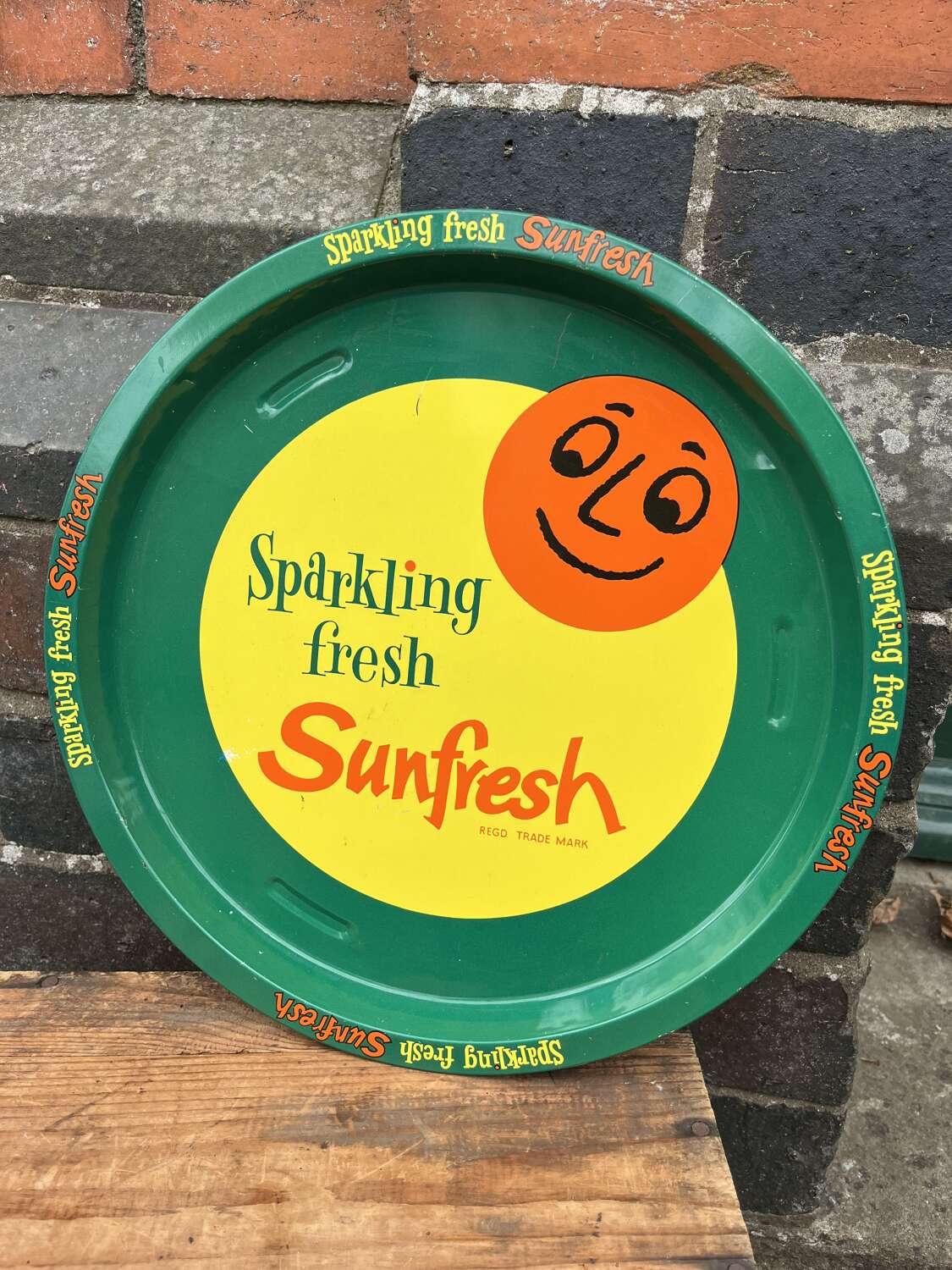Vintage Sunfresh Tray