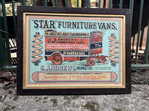 Star Furniture Vans Framed Advertisement