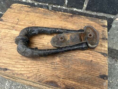 Early Cast Iron Large Door Knocker