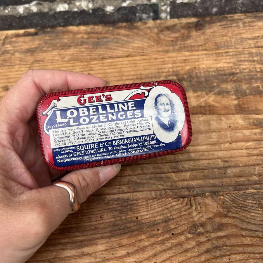 Gee&rsquo;s Lozenges Tin