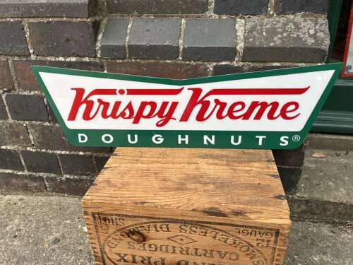 Krispy Kreme Perspex Sign