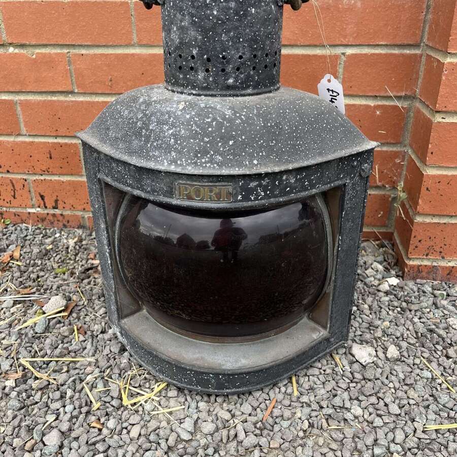 Port Side Ship&rsquo;s Lantern