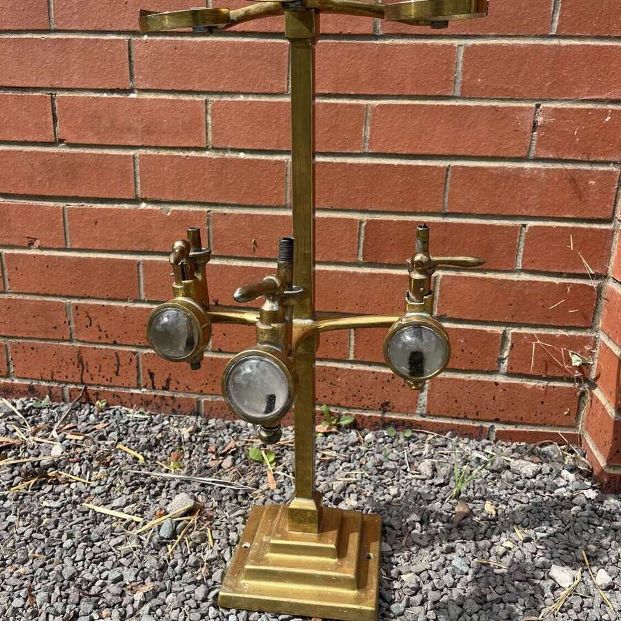Brass Bar Optics Stand