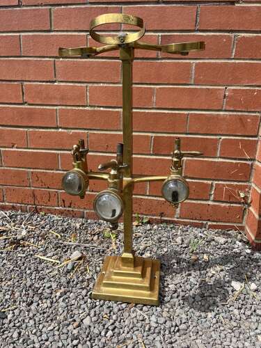Brass Bar Optics Stand