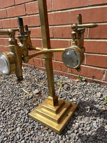 Brass Bar Optics Stand