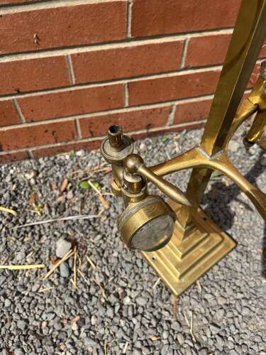 Brass Bar Optics Stand