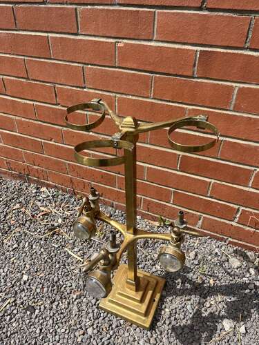 Brass Bar Optics Stand