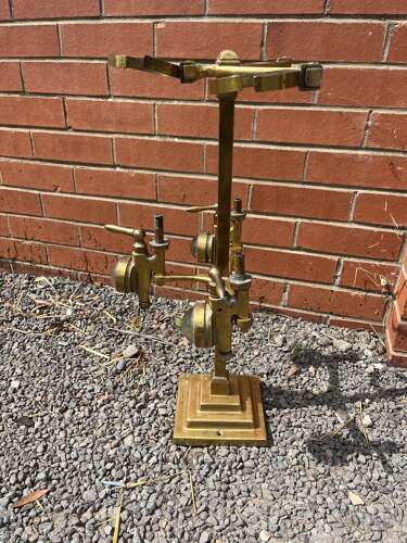 Brass Bar Optics Stand