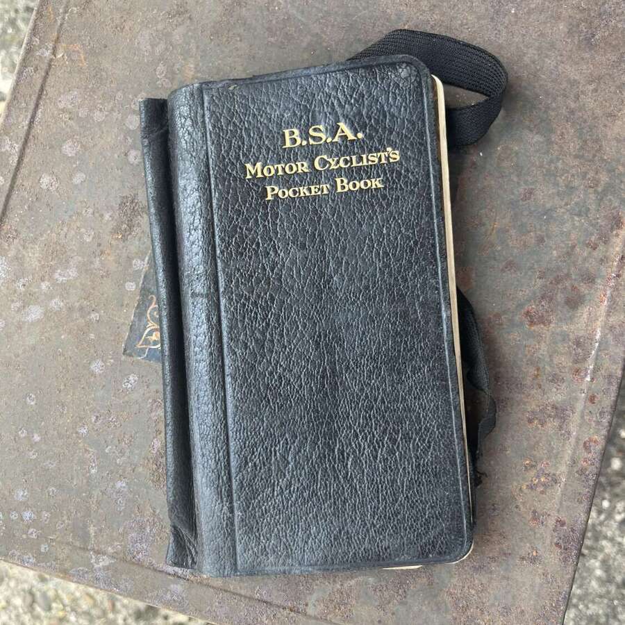 B.S.A Motor Cyclists Pocket Book