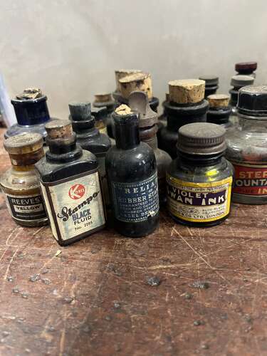 Quantity of Ink Bottles