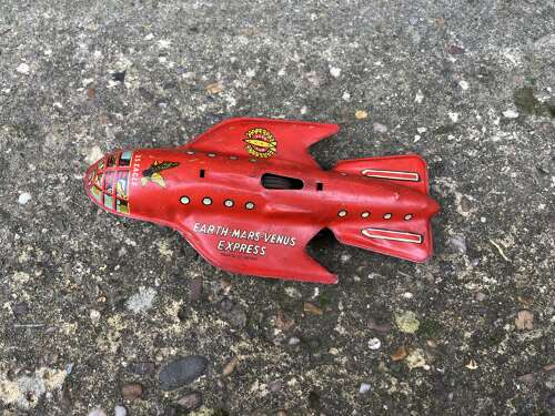 Dan Dare Tinplate Spaceship