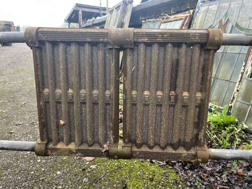 Heated Brass Towel Rail