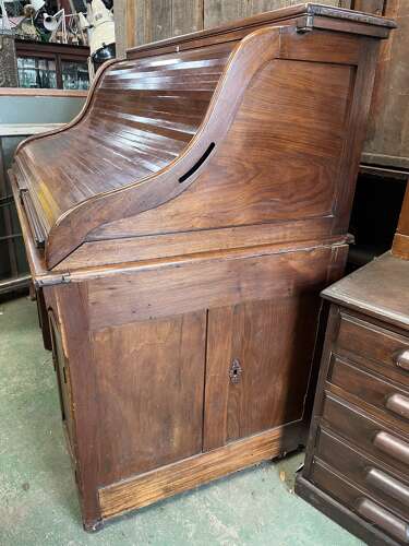 Oak Roll Top Desk