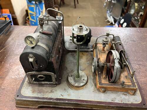 Doll & Co Tinplate Steam Engine