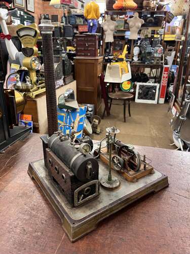 Doll & Co Tinplate Steam Engine