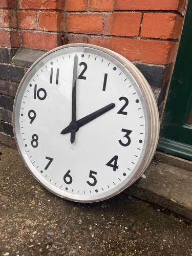 Industrial Slave Clock