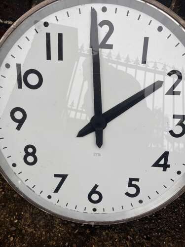Industrial Slave Clock