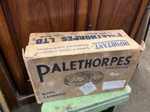 Palethorpes Advertising Box