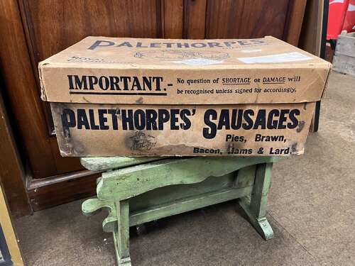 Palethorpes Advertising Box