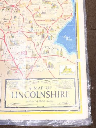Map of Lincolnshire